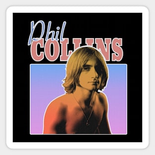 Phil collins vintage art design Magnet